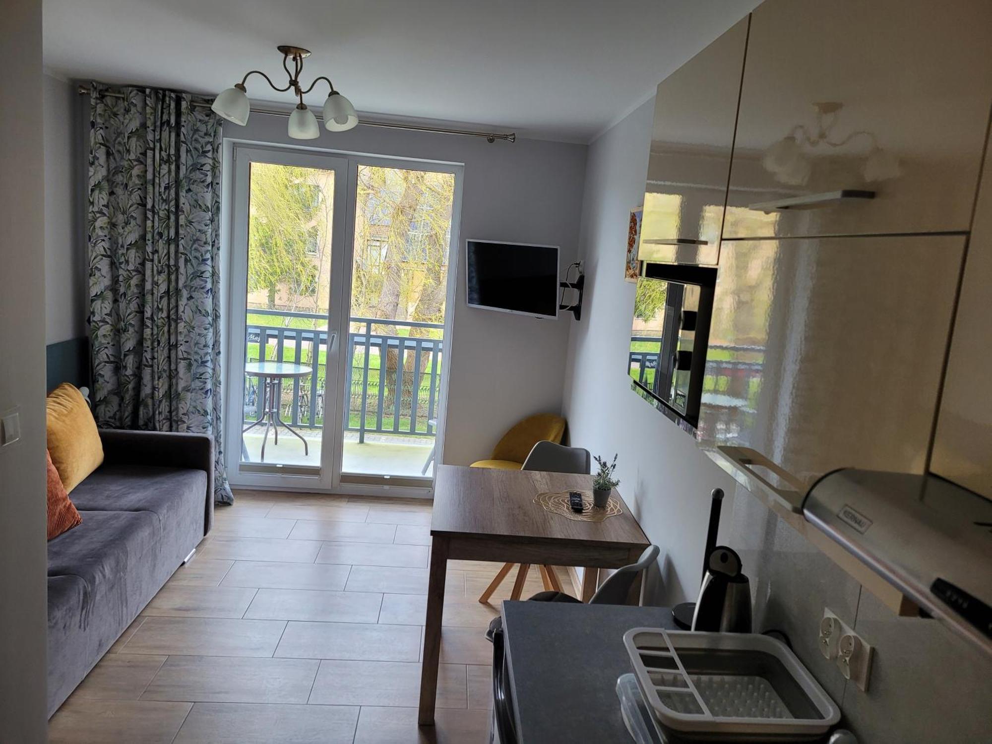 Apartamenty Majer Łeba Buitenkant foto