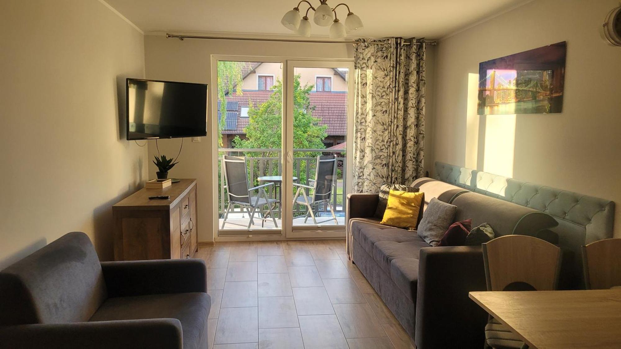 Apartamenty Majer Łeba Buitenkant foto