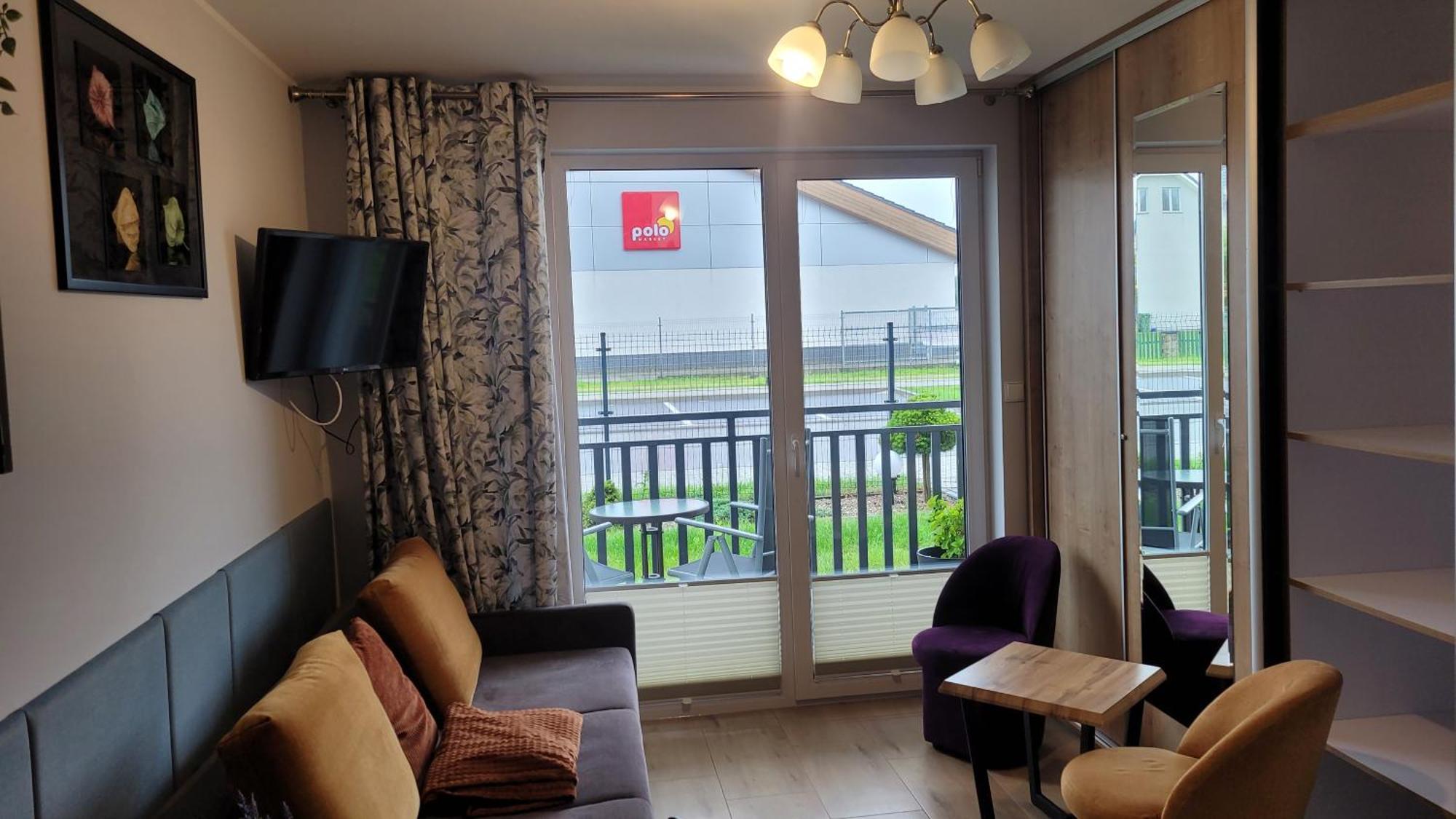 Apartamenty Majer Łeba Buitenkant foto