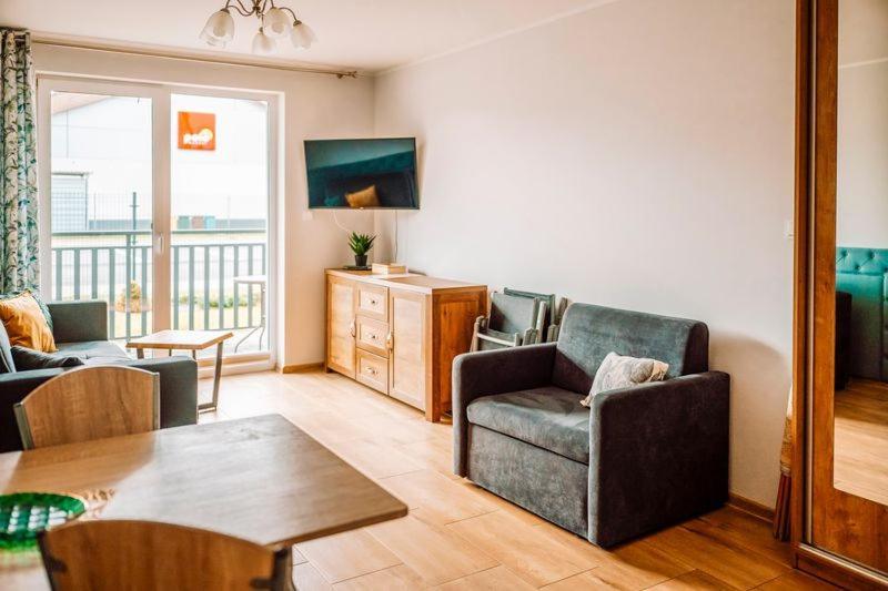 Apartamenty Majer Łeba Buitenkant foto